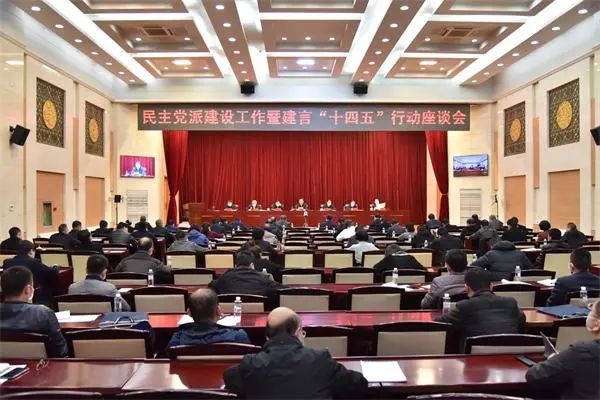 民主党派建设工作暨建言&ldquo;十四五&rdquo;行动座谈会召开 马廷礼出席并讲话 ​