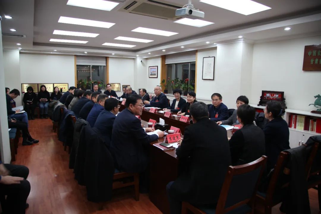 农工党甘肃省八届六次常委会（扩大）暨理论学习中心组2024年第1次学习会议召开