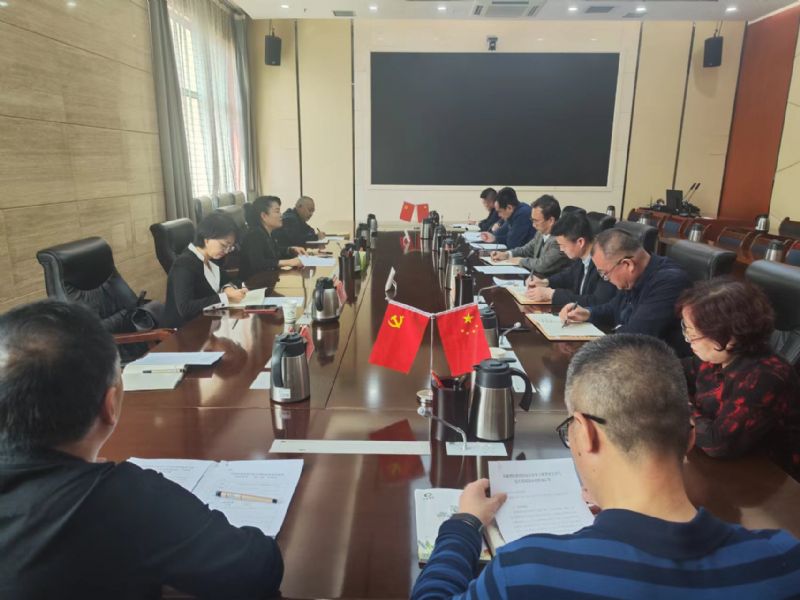 农工党甘肃省委会赴省林草局开展河西走廊沙尘暴和荒漠化防治治理情况调研