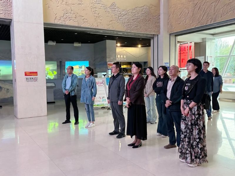 农工党甘肃省委会赴甘肃地质博物馆参观学习